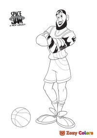 LeBron James posing - Space Jam: A new legacy