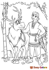 Sven with a friend