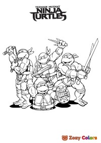 Happy Ninja turtles