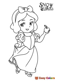 Little Snow White Disney princess
