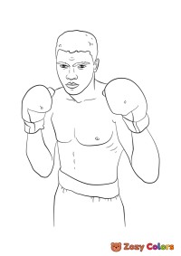 Muhamed Ali boxing