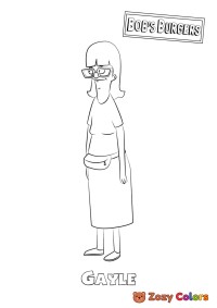 Gayle from Bob's Burgers