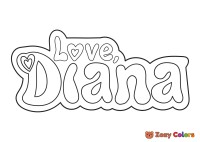 Love Diana logo