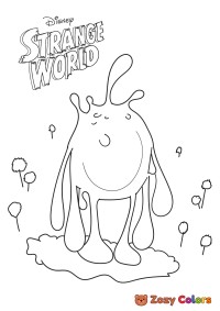 Strange world blob