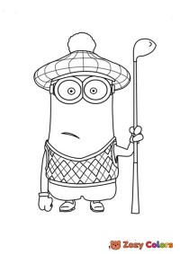 Minions Bob Golfing