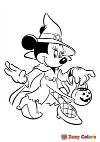 Halloween Minnie Mouse