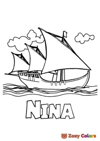 Nina - Columbus day ship
