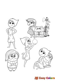 Inside Out all characters