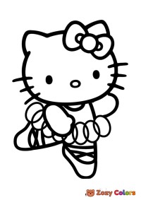 Hello Kitty ballerina