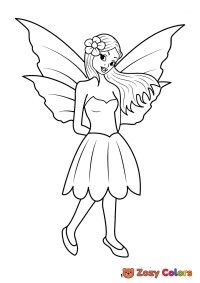Fairy in a skirt