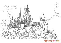 Hogwarts castle