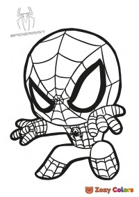 Cute little Spiderman