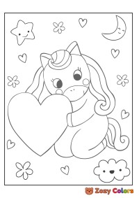 Sweat heart pony