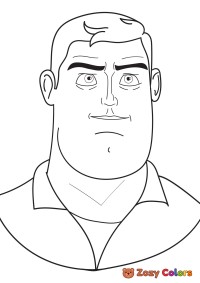 Buzz Lightyear portrait