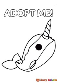 Adopt me Roblox! Narwhal