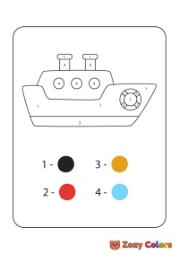 Ship color by numbers