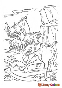 Crazy Hyenas from Lion King