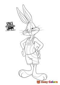 Bugs Bunny posing - Space Jam: A new legacy